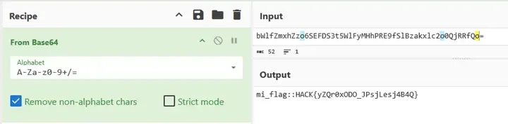 Flag oculta en código fuente