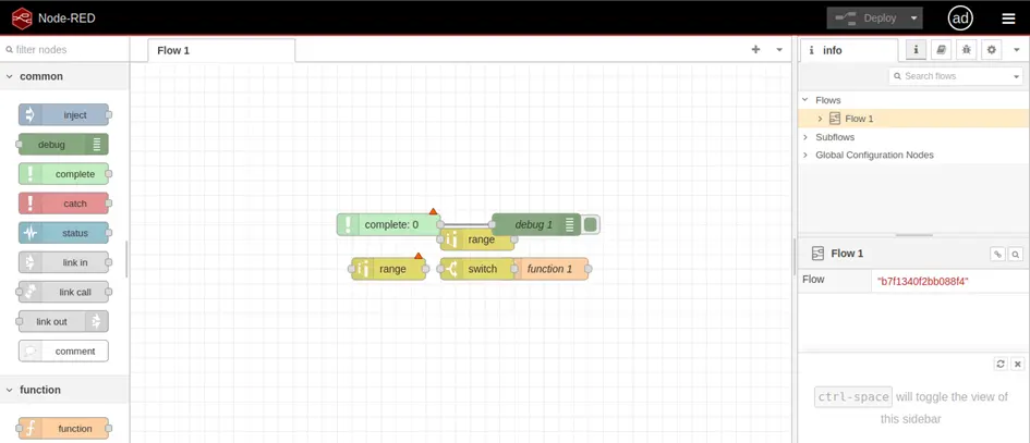 Node-RED Panel