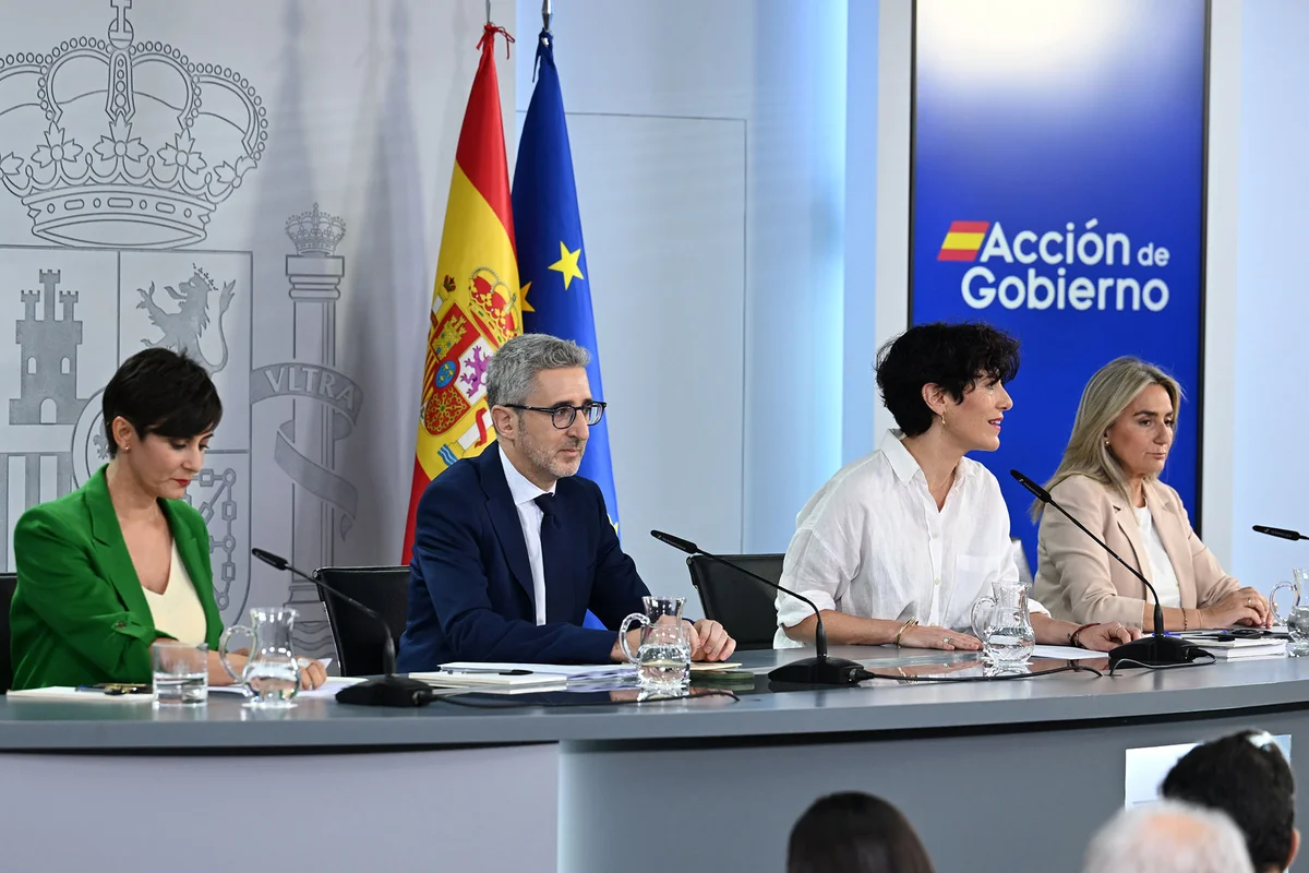 Imagen vía lamoncloa.gob.es España: la Ley de gobernanza de IA entra en el Congreso