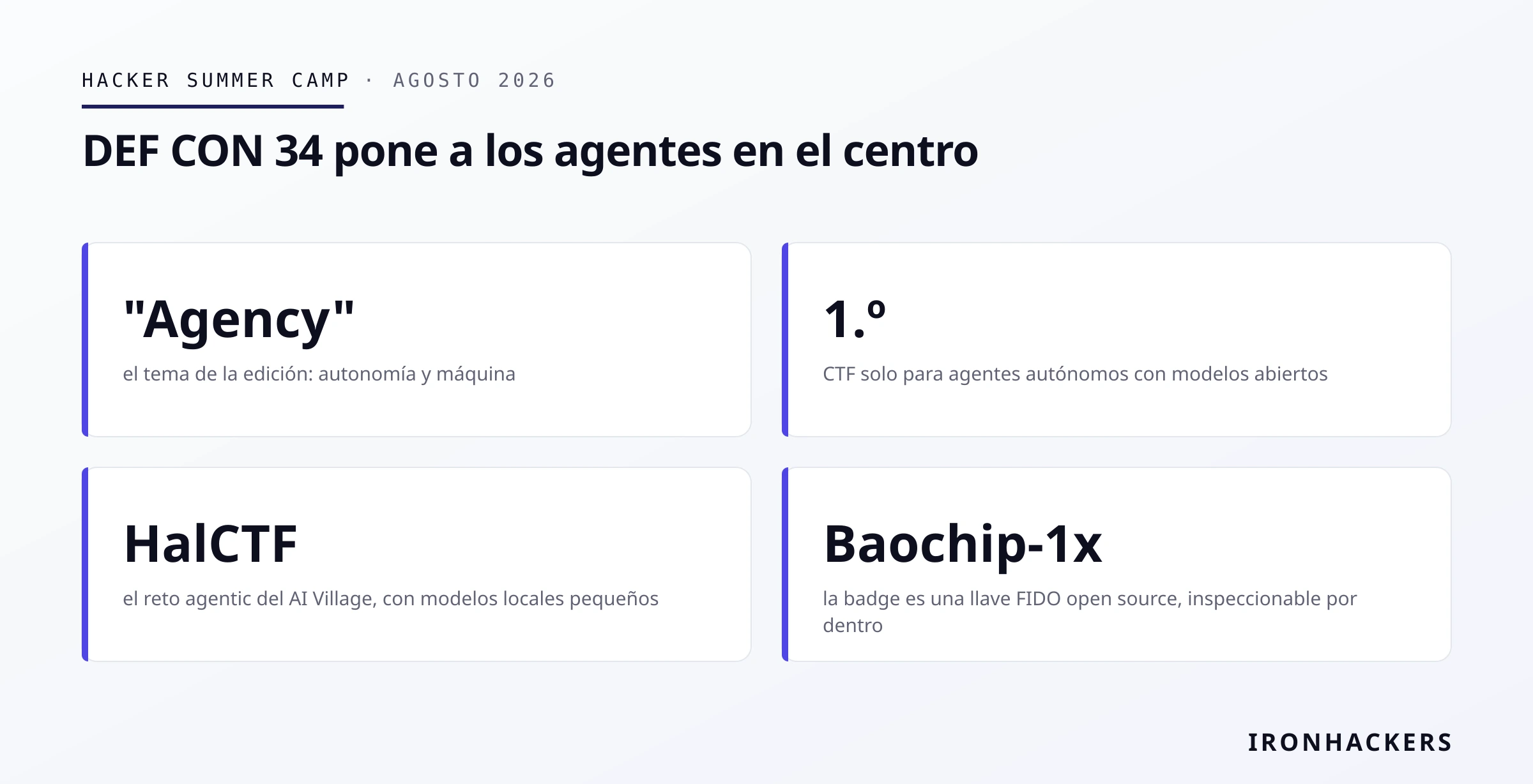 DEF CON 34 pone a los agentes en el centro