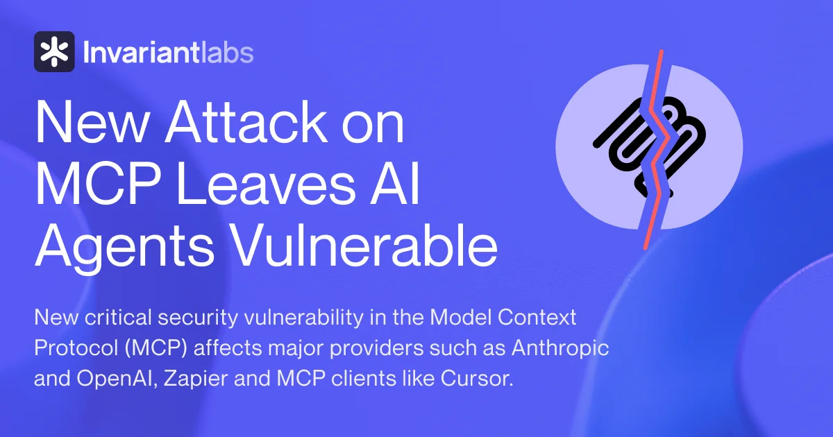 MCP tool poisoning — Invariant publica el primer paper con PoC