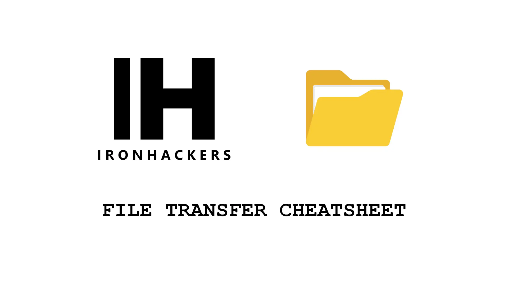 Transferir archivos (Post explotación) - CheatSheet
