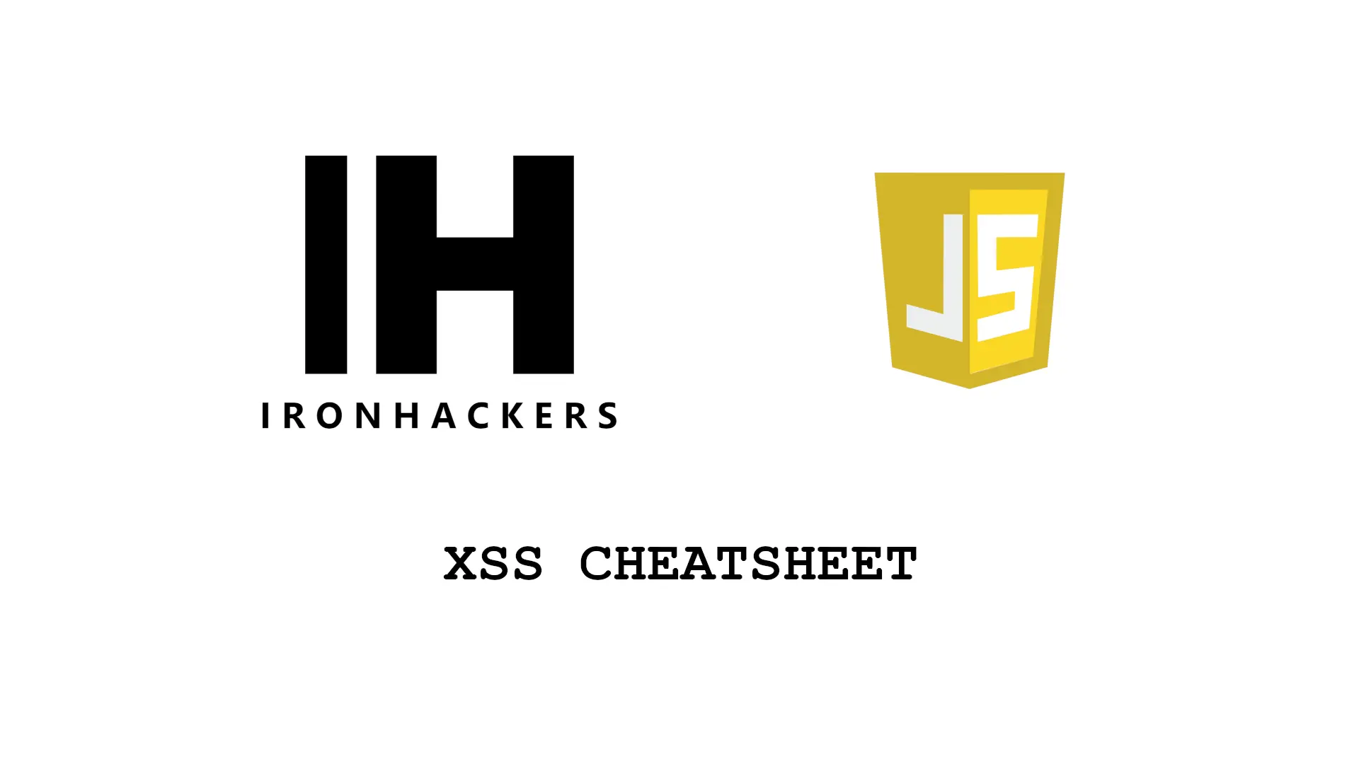 Cross-Site-Scripting (XSS) – Cheat Sheet